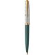 Parker PARKER Kugelschreiber 51 Premium Forest Green G.C. M Schwarz Geschenkbox 14055819 3026981690761