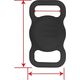 OEM AirTag Case na obrożę / pasek / szelki BLACK / CZARNY 14060019 5901313585183