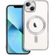 OEM Futerał ELECTRO MAG COVER kompatybilny z MagSafe do IPHONE 13 srebrny 14064308 5903396208843