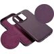 OEM Futerał LEATHER MAG COVER kompatybilny z MagSafe do IPHONE 15 Plus ciemny fioletowy 14064816 5903396222405