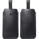 OEM Skórzana uniwersalna wsuwka z pull-up - ROYAL / czarny - Rozmiar L - IPHONE 6 / 7 / 8 14065038 5903396223983