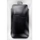 OEM Skórzana uniwersalna wsuwka z pull-up - ROYAL / czarny - Rozmiar L - IPHONE 6 / 7 / 8 14065038 5903396223983