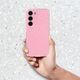 OEM Futerał CLEAR CASE 2 mm BLINK do SAMSUNG A35 5G różowy 14065779 5903396271946