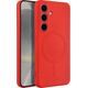 OEM Futerał SILICONE MAG COVER kompatybilny z MagSafe do SAMSUNG S24 czerwony 14065792 5903396272929