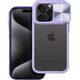 OEM Futerał SLIDER do IPHONE 15 Pro fioletowy 14065804 5903396235214