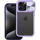 OEM Futerał SLIDER do IPHONE 14 fioletowy 14065810 5903396235375