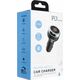 Ładowarka OEM Ładowarka samochodowa USB A + 2 x Typ C PD QC3.0 3A 191W CC69-2C1A black 14066874 5903396276866