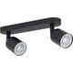 Lampa sufitowa TKKRYWULT Tk Lighting Top 4780 plafon lampa sufitowa 2x10W GU10 czarny 14067963 5901780547806