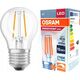 Ledvance Żarówka LED Osram 4,8W (40W) E27 P45 470lm 2700K ciepła 230V ściemnialna filament kulka przezroczysta 4058075590694 14071637 4058075590694