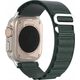 OEM DUX DUCIS pasek GS nylonowy do Apple Watch 42 / 44 / 45 / 49 mm oliwkowy 14073097 6934913023754