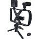 Selfie stick OEM Zestaw / uchwyt selfie z pilotem na bluetooth tripod do transmisji na żywo z lampą LED, mikrofonem, pilotem TL-49T 14074338 5903396201714