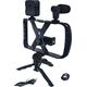 Selfie stick OEM Zestaw / uchwyt selfie z pilotem na bluetooth tripod do transmisji na żywo z lampą LED, mikrofonem, pilotem TL-49T 14074338 5903396201714