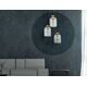 Lampa wisząca TKKRYWULT Tk Lighting Satipo 5623 lampa wisząca zwis 1x15W E27 czarna/złota 14077287 5901780556235