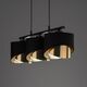 Lampa wisząca TKKRYWULT TK Lighting Grant 4824 lampa wisząca zwis 3x15W E27 czarna/złota 14078186 5901780548247