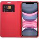 OEM Kabura LUNA Book Carbon do IPHONE 16 czerwony 14079021 5903396308574