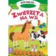 Books And Fun Książeczka Wykrojnik. Zwierzęta na wsi 14079440 9788382495683