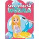 Books And Fun Książeczka Kolorowanka wodna królewny 14079448 9788382495607