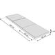 Hobbygarden MATERAC SKťADANY ALEX - L - CZERWONY 14081692 5902414508408