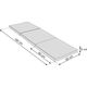 Hobbygarden MATERAC SKťADANY BEN - L - DENIM 14081721 5902414508606