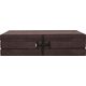 Hobbygarden MATERAC SKťADANY BEN - XXL - CIEMNY BR¤Z 14081745 5902414508781