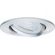 Paulmann Oprawa do wbudowania NOVA  LED DIM wychylna GU10 max.35W 84mm 230V aluminium / auluminium 14085362 4000870936405