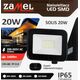 Naświetlacz Zamel Naświetlacz Zamel Solis LNS10000005 20W 230V IP65 barwa biała neutralna NAS-20WN czarny 14085536 5903669479598