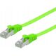 Equip Equip Patchkabel Cat6A  U/FTP 2xRJ45  0.50m grün  Flach LSZH 14085919 4015867224779