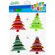 Craft with Fun OZDOBA BN FILC CHOINKA SPRZYL 4SZT CF 12/144 14088838 5908275175582