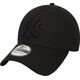 New Era New Era 39THIRTY Classic New York Yankees MLB Cap 10145638 Czarne M/L 14089220 5055259605259