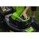 Kosiarka akumulatorowa Greenworks 2x24V Kosiarka akumulatorowa z napędem 46cm G24X2LM46SPK4X  zestaw ładowarka dual + 2 aku 4Ah 14090603 6952909062457