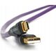 Melodika Melodika MDUAC05 Purple Kabel USB typu A-C m.in. do DAC / urzÄdzeĹ medycznych - 0,5m 14092614 5907609009739