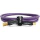 Melodika Melodika MDUAC25 Purple Kabel USB typu A-C m.in. do DAC / urzÄdzeĹ medycznych - 2,5m 14092670 5907609009784