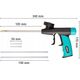 Pistolet do kleju Wolfcraft Pistolet do pianki montażowej WOLFCRAFT 14104973 4006885434202