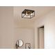 Lampa sufitowa Reality Cage 638704-02 plafon oprawa sufitowa 4x40W E27 czarny/złoty 14105022 5903205002297