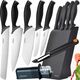 Excellent Houseware Zestaw komplet 5 noży Fiskars 1073023 czarny 14105087 6424002018995