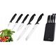 Excellent Houseware Zestaw komplet 5 noży Fiskars 1073023 czarny 14105087 6424002018995