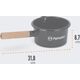 Petromax Rondelek Emaliowany z Uchwytem Petromax 10 L BLACK 14115162 4250435731093