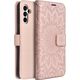 ForCell Kabura MEZZO Book do SAMSUNG A14 4G / A14 5G  mandala złoty róż 14116690 5903396195235