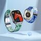 ForCell FORCELL F-DESIGN FA04 pasek żywiczny marmurkowy do APPLE Watch 38 / 40 / 41 mm niebieski 14116720 5903396291524