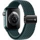 ForCell FORCELL F-DESIGN FA02 pasek magnetyczny nylonowy do APPLE Watch 38 / 40 / 41 mm ciemny zielony 14116736 5903396292620