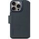 Decoded Decoded Leather Detachable Wallet - skórzana obudowa ochronna do iPhone 16 Pro kompatybilna z MagSafe (navy) 14118821 8721145001289