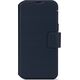 Decoded Decoded Leather Detachable Wallet - skórzana obudowa ochronna do iPhone 16 Pro kompatybilna z MagSafe (navy) 14118821 8721145001289