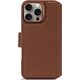 Decoded Decoded Leather Detachable Wallet - skórzana obudowa ochronna do iPhone 16 Pro kompatybilna z MagSafe (tan) 14118833 8721145001272