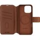 Decoded Decoded Leather Detachable Wallet - skórzana obudowa ochronna do iPhone 16 Pro kompatybilna z MagSafe (tan) 14118833 8721145001272