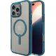 Zagg International ZAGG Santa Cruz Snap - obudowa ochronna do iPhone 16 Pro Max kompatybilna z MagSafe (retro blue) 14118941 840390318978