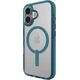 Zagg International ZAGG Santa Cruz Snap - obudowa ochronna do iPhone 16 Plus kompatybilna z MagSafe (retro blue) 14118944 840390318954
