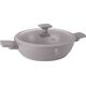 Berlinger Haus PŁASKI GARNEK TYTANOWY Z POKRYWĄ 30cm BERLINGER HAUS BH-8099 TAUPE 14121651 5999108469404