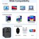 Ładowarka Choetech Uniwersalna ładowarka podróżna USB-C 2x USB-A PD 30W wtyczki USA EU UK AU czarna Uniwersalna ładowarka podróżna USB-C 2x USB-A PD 30W wtyczki USA EU UK AU czarna 14122254 6932112106193