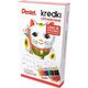 Pentel Kredki ołówkowe Pentel (+ lekcje rysunku) 12 kolorów 14126835 5902894021985