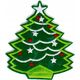 Craft with Fun OZDOBA BN NASZYWKA SPRZYL CHOINKA CF 12/288 14128002 5908275175308